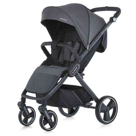 Коляска дитяча EL CAMINO DYNAMIC PRO Charcoal прогулянкова з чохлом дощовиком Сіра (ME 1053-3) Чернігів