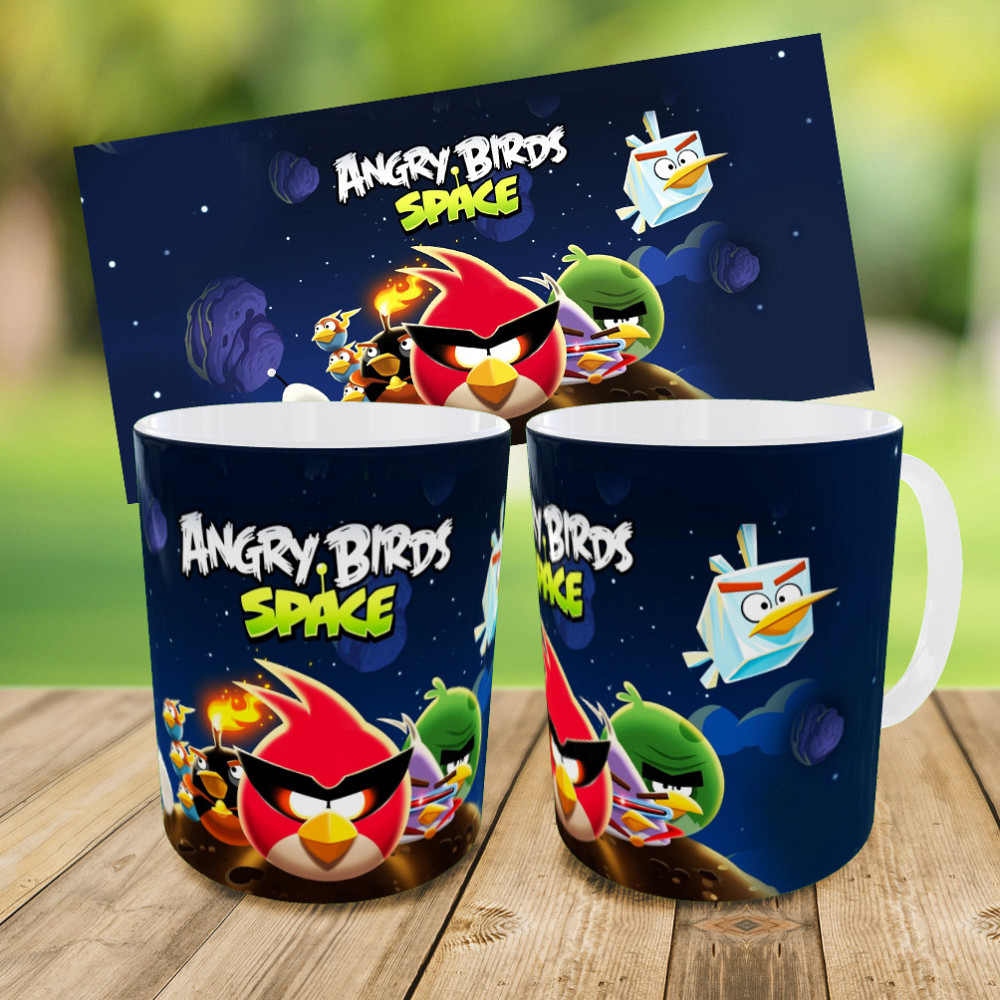 Дитячий набір Angry Birds сумка-бананка + керамічна кружка з принтом (5742) Київ - фото 4