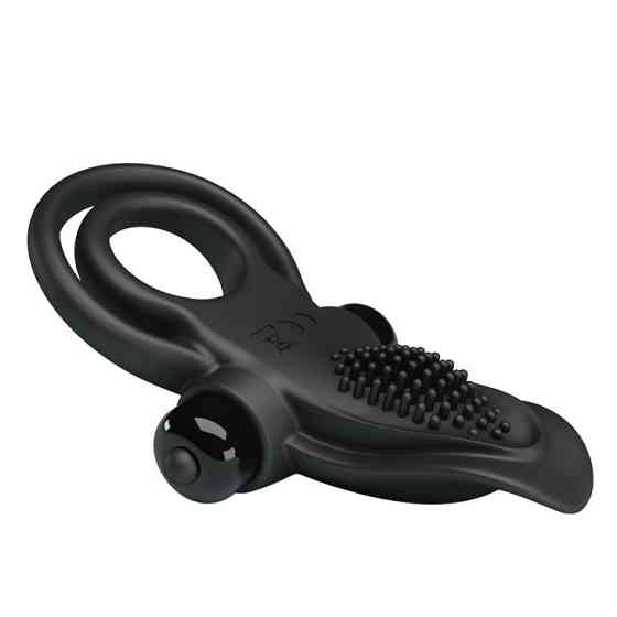 Ерекційне кільце - Pretty Love Vibrant Penis Ring Black Sex Aura Київ