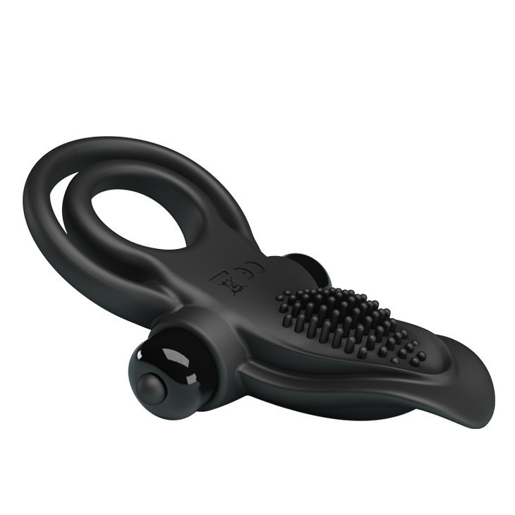 Ерекційне кільце - Pretty Love Vibrant Penis Ring Black Sex Aura Київ - фото 6