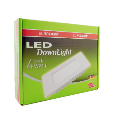 Светильник Eurolamp Downlight 4W 4000K (LED-DLS-4/4) Винница - изображение 3