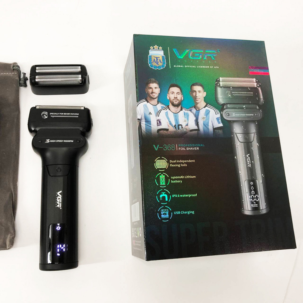 Електробритва для бороди VGR V-368, Хороша бритва портативна, Професійна бритва для волосся TV-96 Львів - фото 12