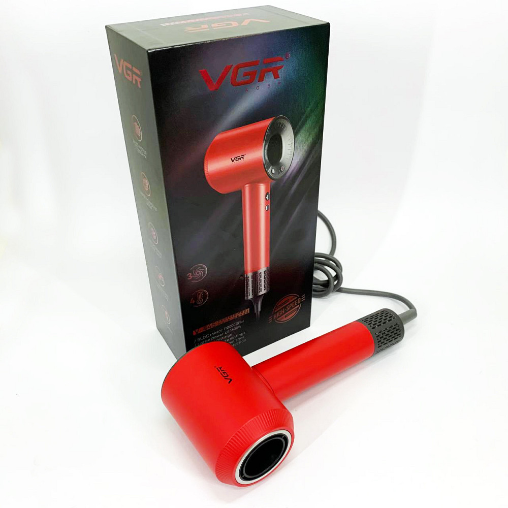 Хороший мощный фен, Фен с холодным и теплым режимами, Фен для объемной укладки для дома и салона TL-97 Львов - изображение 5