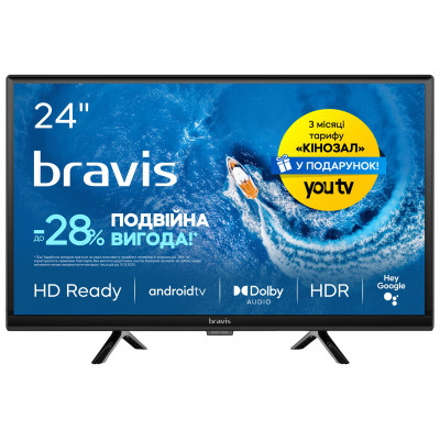Телевизор Bravis 24K5000H Винница - изображение 1