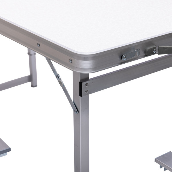 Кемпинговый набор: раскладной стол и 4 стула, белый Киев - изображение 5