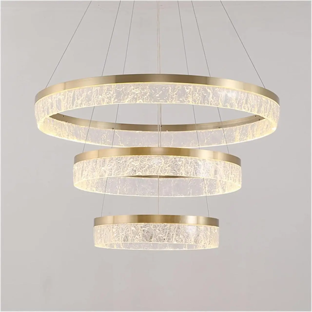 Світлодіодна люстра 3 Сестри PJ899 (75см) Коричнева Вінниця - фото 9