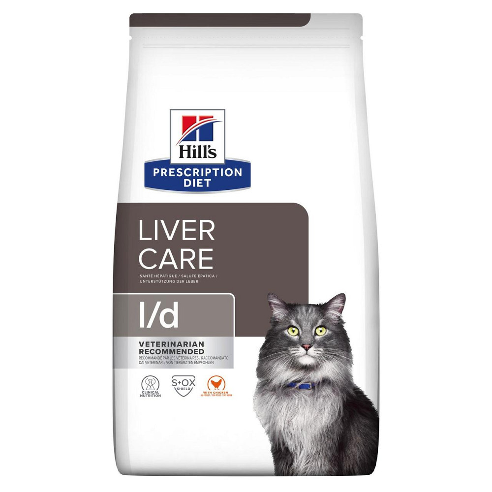 Hills Prescription Diet Feline l/d Chicken (Хиллс ПД Филайн л/д Курица) для котов для печени, при липидозе Запорожье - изображение 2