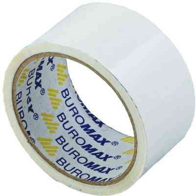 Скотч Buromax Packing tape 48мм x 35м х 43мкм, white (BM.7007-12) Вінниця