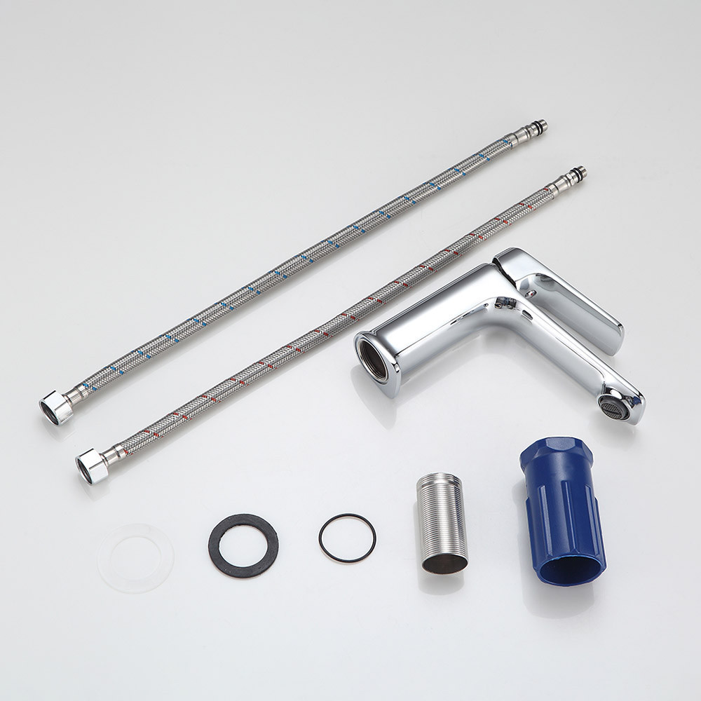 Смеситель для раковины FRAP F1086, хром Киев - изображение 3