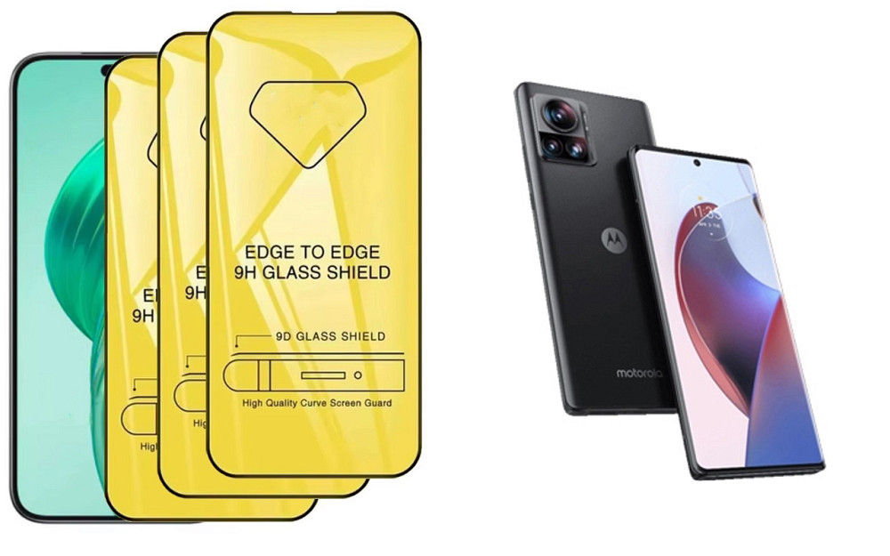 Захисне скло DefenzoGlass для Motorola Edge 30 Ultra – подвійна міцність Київ - фото 3