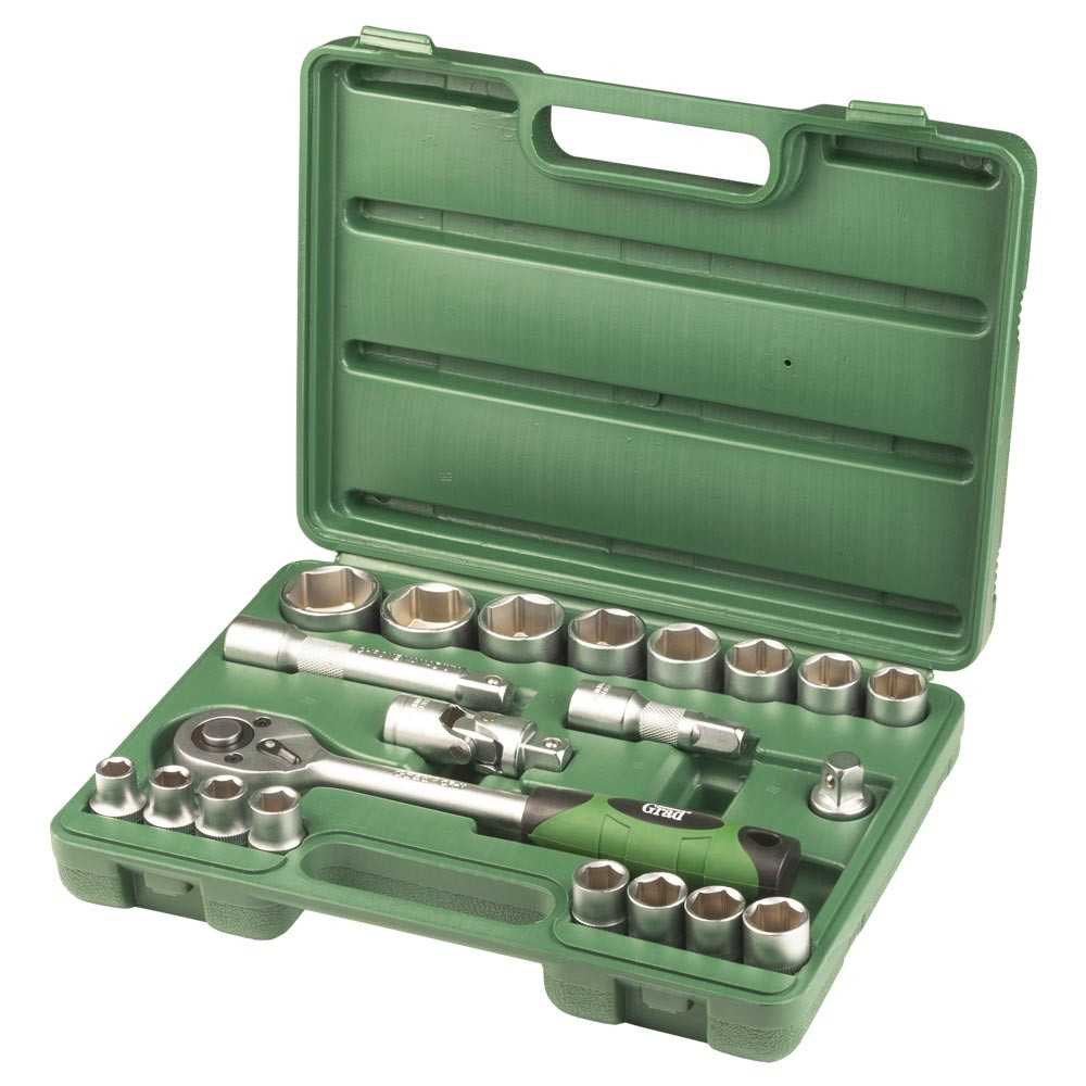 Grad Набор насадок торцевых 1/2" 21шт GRAD (6004225) Коломыя - изображение 1