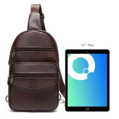 Сумка Vintage Чоловіча через плече Коричнева (14986) Вінниця