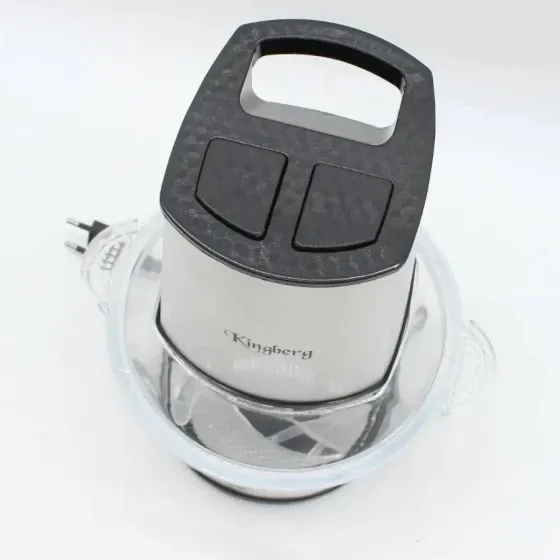 Измельчитель KB-2008 со стеклянной чашей 3 л, 800 Вт, для мяса, овощей и льда Одесса