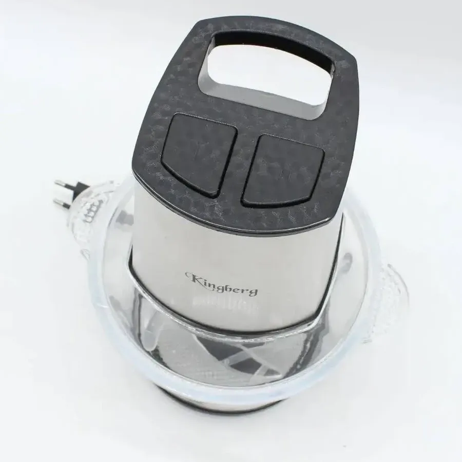 Измельчитель KB-2008 со стеклянной чашей 3 л, 800 Вт, для мяса, овощей и льда Одесса - изображение 5