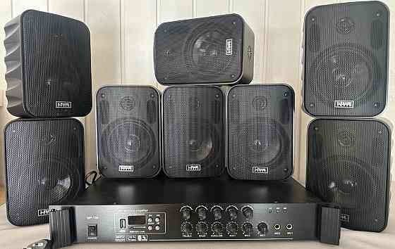 Комплект фоновой акустики 8шт+1подс 200-300кв м. Харьков