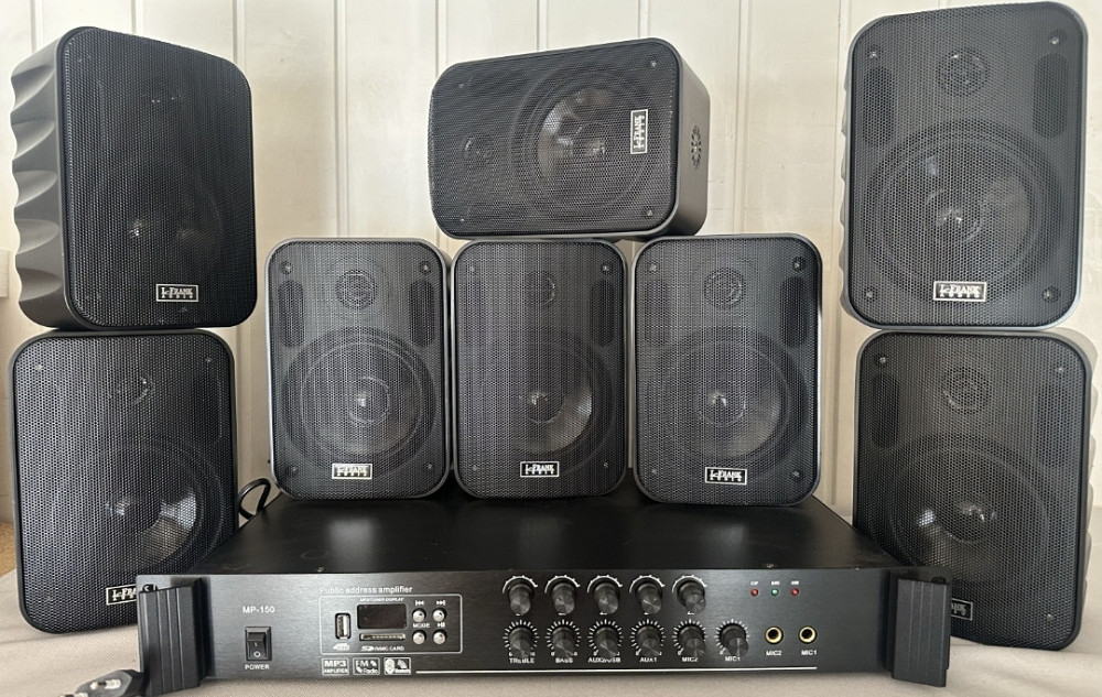 Комплект фонової акустики 8шт+1підс 200-300кв м. Харків - фото 4