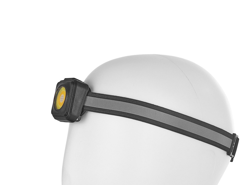 Ліхтаик чоловий "GeKo" протиударний з рефлектором LED COB 3W 500mAh 500lm IP44 Київ - фото 3