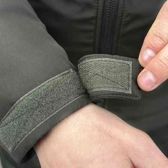 Мужская зимняя куртка хаки с капюшоном Pobedov Winter Jacket Motive ЗИМА В2 Киев