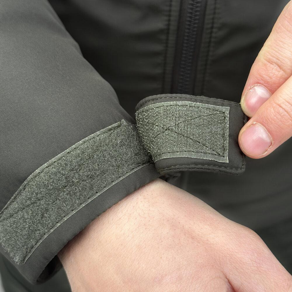 Мужская зимняя куртка хаки с капюшоном Pobedov Winter Jacket Motive ЗИМА В2 Киев - изображение 2