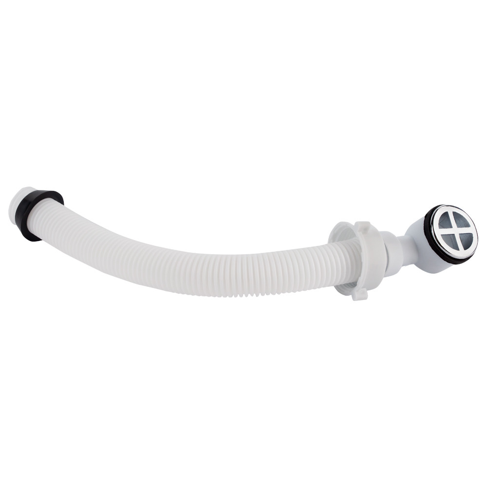 Wirquin Клапан донный для кухонной мойки 1½" с нерж. решеткой и переливом WIRQUIN (9545680) Киев - изображение 2