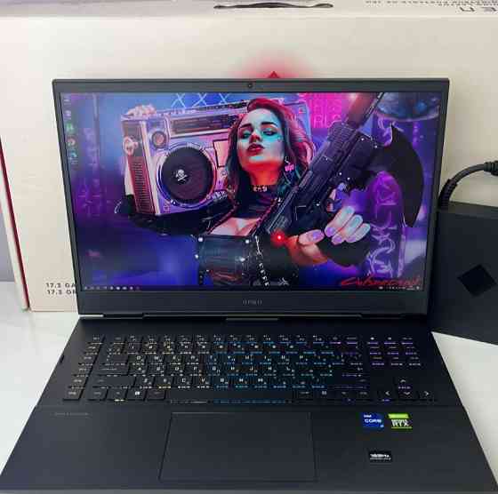 Ноутбук: HP OMEN 17 2K 165Hz. i7-12700H RTX 3060 6Gb. 140W RAM16Gb. SSD512Gb. Харків
