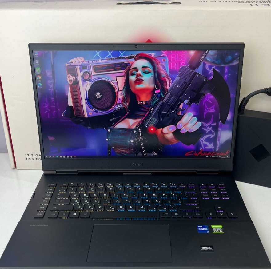 Ноутбук: HP OMEN 17 2K 165Hz. i7-12700H RTX 3060 6Gb. 140W RAM16Gb. SSD512Gb. Харків - фото 1