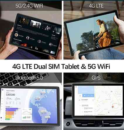 Планшет: Vasoun TAB 12 4G LTE 8 Ядер 10.1