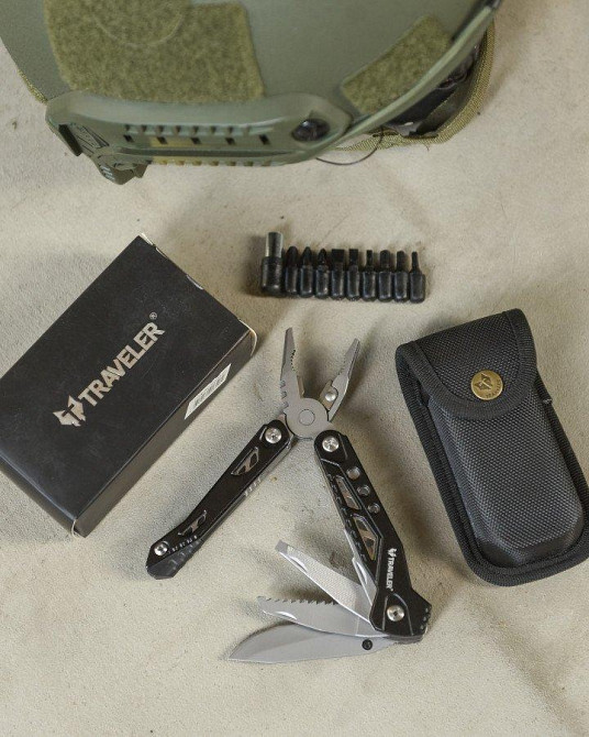 Мультитул traveler black чорний Одеса - фото 1