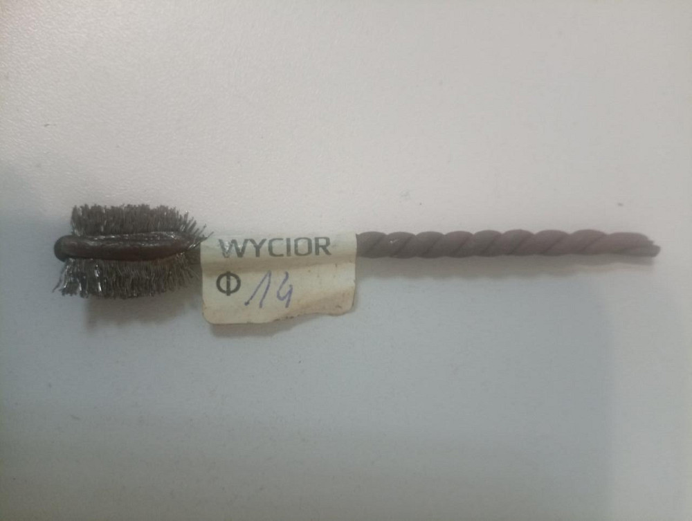 Йоржик дротяний жорсткий плоский N914 загальною довжиною 100мм довжиною йоржика 20мм шириною (діаметром) 14мм 14 Киев - изображение 1