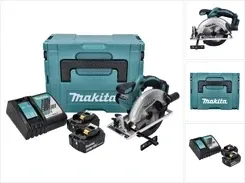 Электрическая пилка Akumulatorowa pilarka tarczowa Makita DSS 611 RGJ 18 V 165 mm + 2x akumulator 6,0 Ah + ładowarka + Makpac Киев - изображение 1