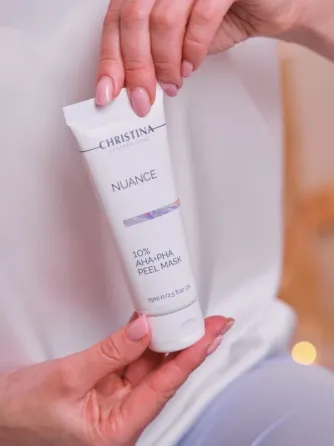 Пилинг-маска с 10% AHA-PHA Christina Nuance 10% AHA+PHA Peel Mask 75 мл Днепр