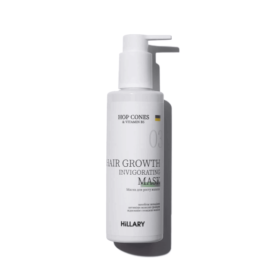 Маска для росту волосся Hop Cones & B5 Hair Growth Invigorating Hillary 200 мл Винница