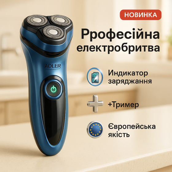 Хороша електробритва для бороди Adler AD 2910, Бритви акумуляторні, Бритва професійна для гоління CH-39 Львів