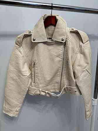 Жіноча куртка єкошкіра Молочний L Харків