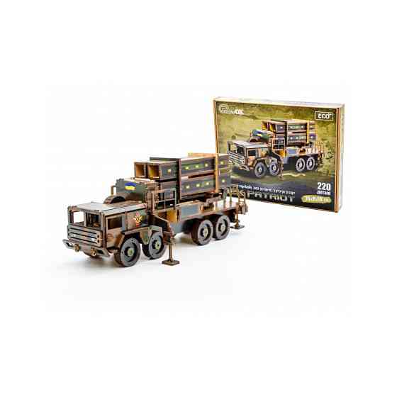 Деревянный 3D конструктор 