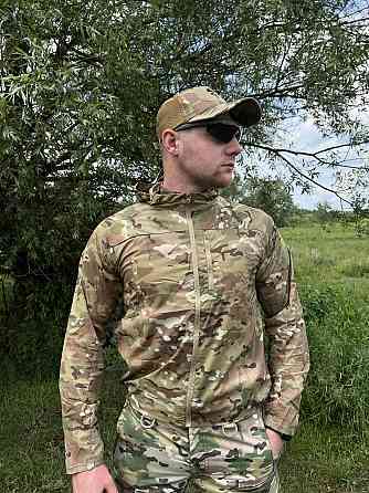 Летняя тактическая куртка ультралегкая тактическая штормовка Tactical Series военная ветровка мультикам   WAR Львов