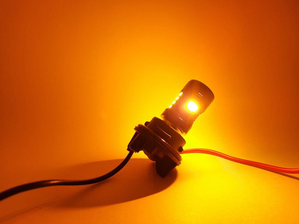 Комплект светодиодных ламп StarLight LED SL-CB7 CANBUS PY21W BAU15S AMBER 12V Харьков - изображение 3
