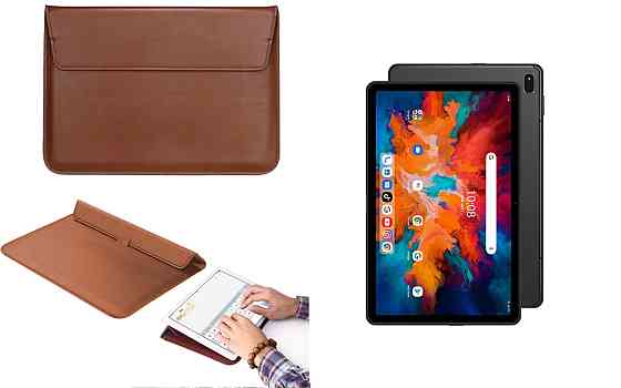 Чохол-конверт VitoCase для Umidigi A11 TAB, з функцією підставки для планшета Коричневий Київ