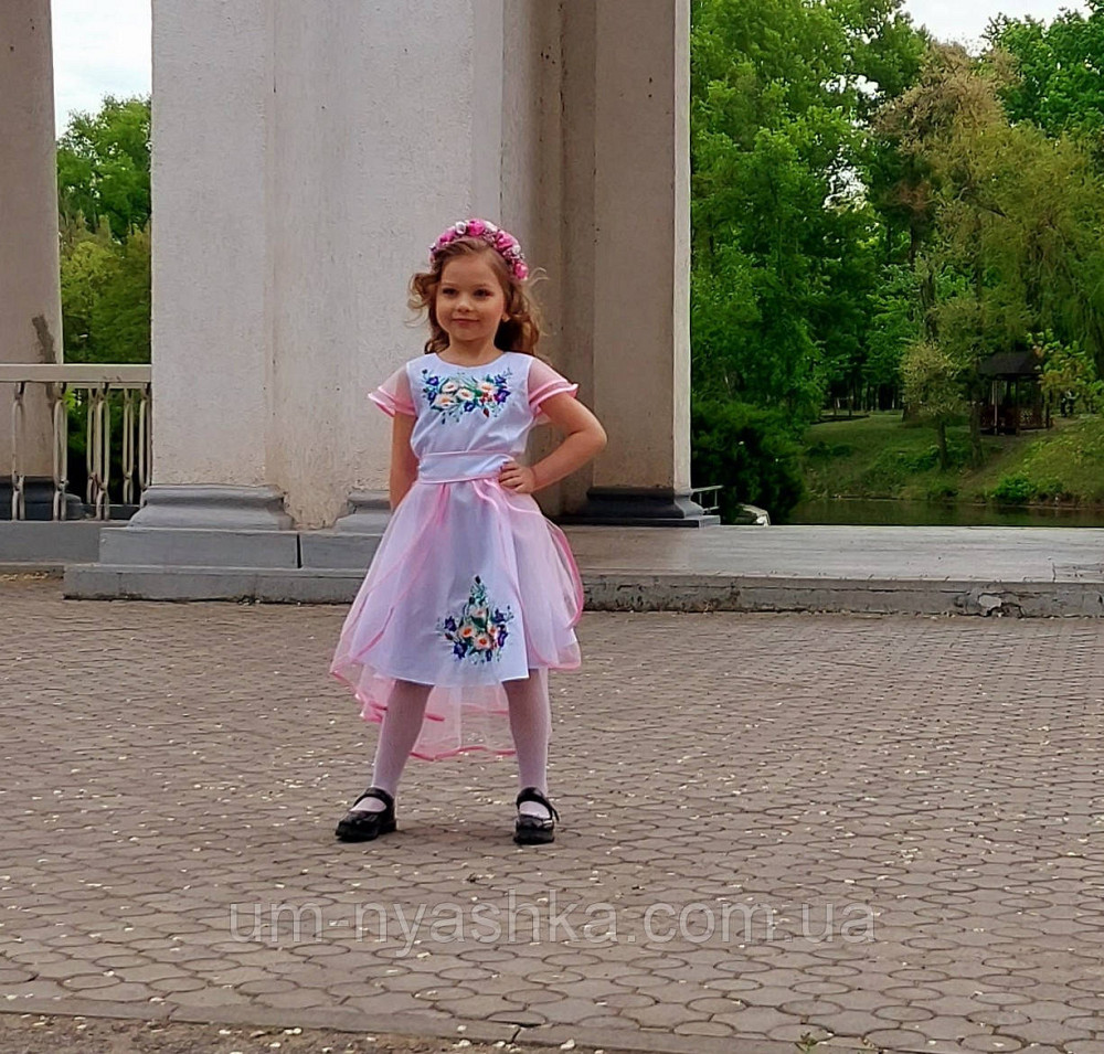 Дитяче вишите плаття вишиванка "Лея" 134-140 Кривий Ріг - фото 2