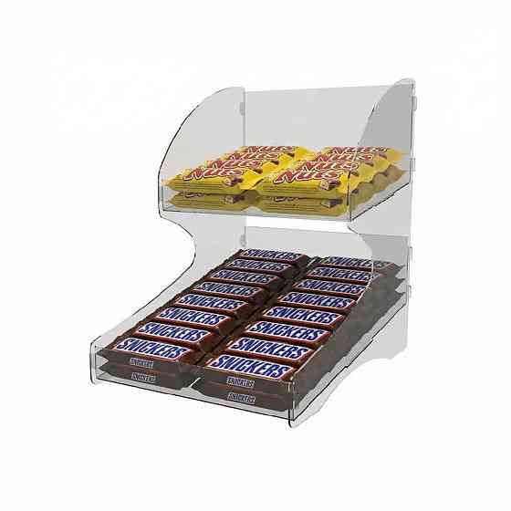 Підставка вітрина EKOSTAR під батончики настільна 200х260х276 Київ