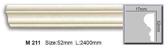 Молдинг гладкий поліуретановий Harmony M 211 Flexi Дніпро