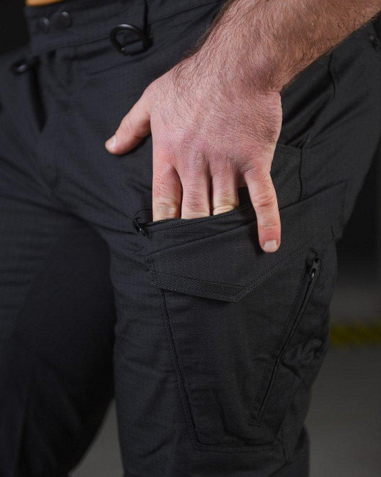 Тактичні штани HUNTER black ВТ4998 Одеса - фото 6