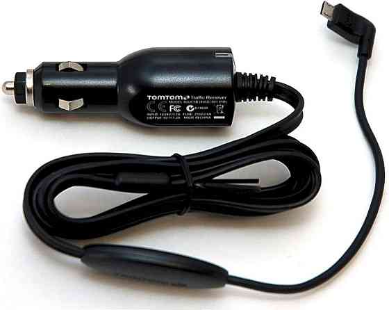 Автомобільний зарядний пристрій для навігаторів TomTom micro‑USB 3м Луцьк