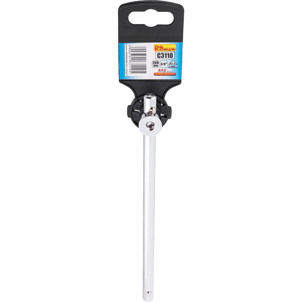 Вороток з повзунком посилений Richmann 250 мм 1/2' (C4251) Коломыя - изображение 3