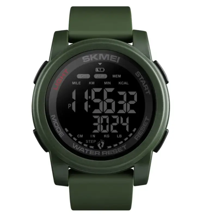 Мужские спортивные часы Skmei 1469 Fitness (Зеленый) Винница - изображение 1