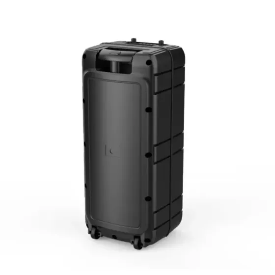Портативна Bluetooth колонка ZQS-8211 з колесами та ручкою, LED, FM, USB, TF, TWS, бездротовим мікро Київ