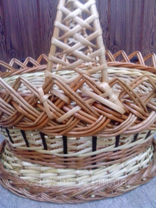 Кошик плетений новорічний Київ - фото 3