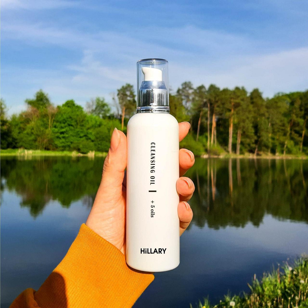 Гідрофільна олія для нормальної шкіри Hillary Cleansing Oil + 5 oils, 150 мл Київ - фото 9