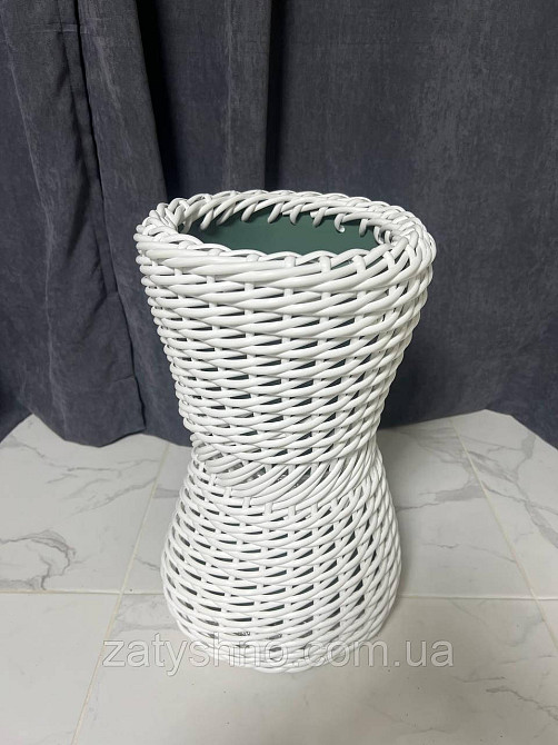 Корзина кашпо для цветка плтеная Киев - изображение 3