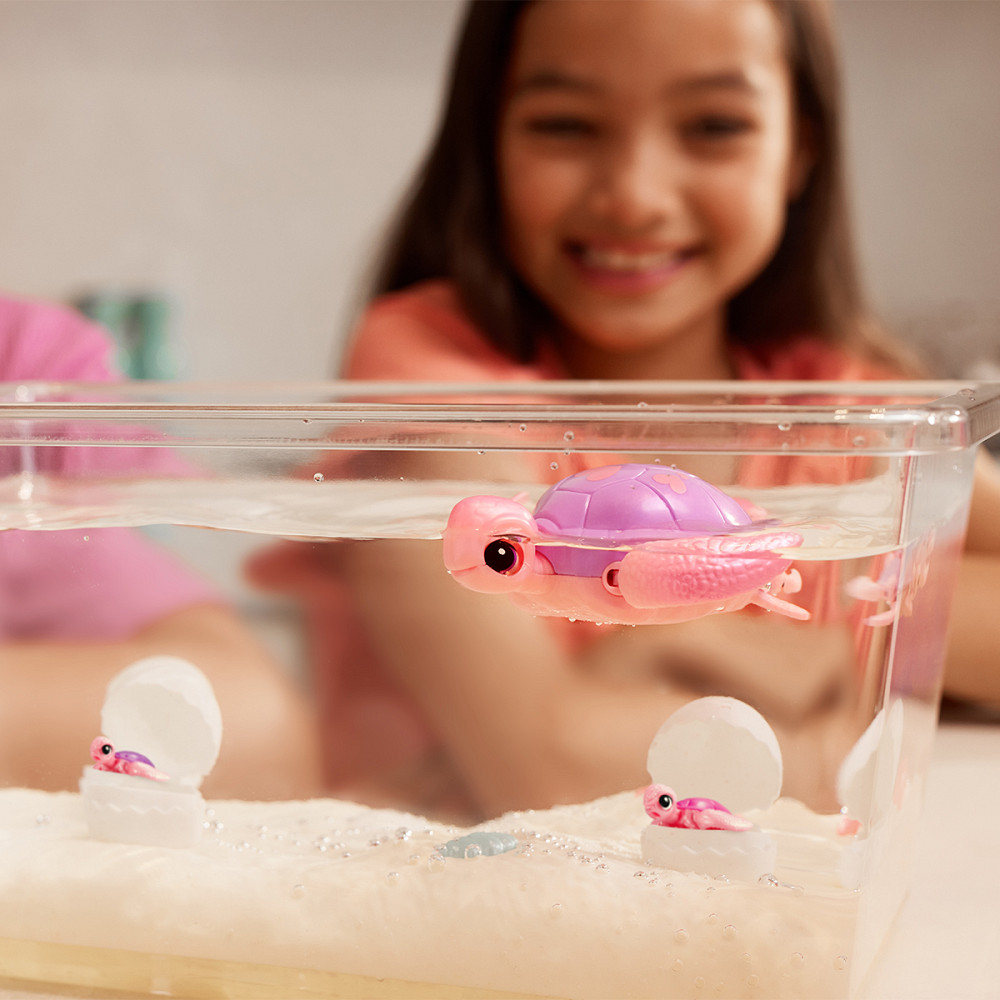 Інтерактивний ігровий набір Pets Alive – Мама черепаха з сюрпризом Дніпро - фото 7